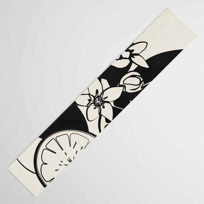 Line Art Oranges 1 Table Runner Gallery Image 3