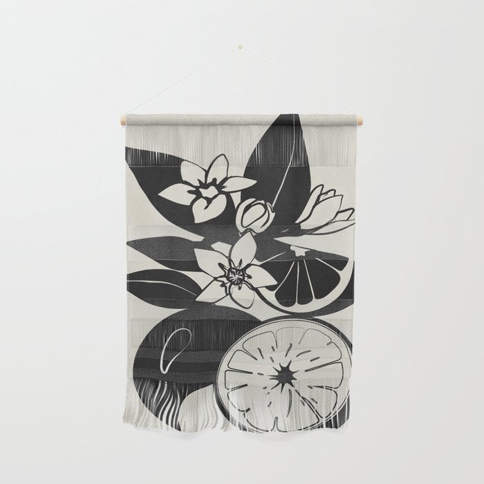 Line Art Oranges 1 Wall Hanging Gallery Image 1