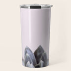 pink succulent cactus Travel Mug Gallery Image 1