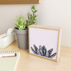 pink succulent cactus Mini Art Print Gallery Image 2