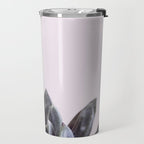 pink succulent cactus Travel Mug Gallery Image 2