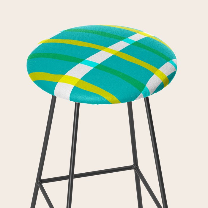 Groovy Plaid Stool Gallery Image 2