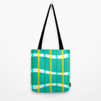Groovy Plaid Tote Bag Gallery Image 2