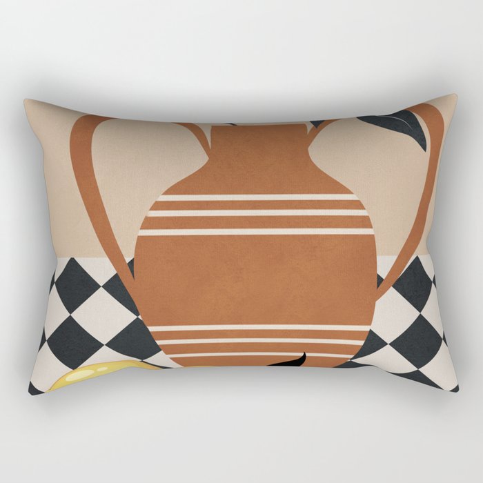 Still Life in Balance 4 Rectangular Pillow Gallery Image 1