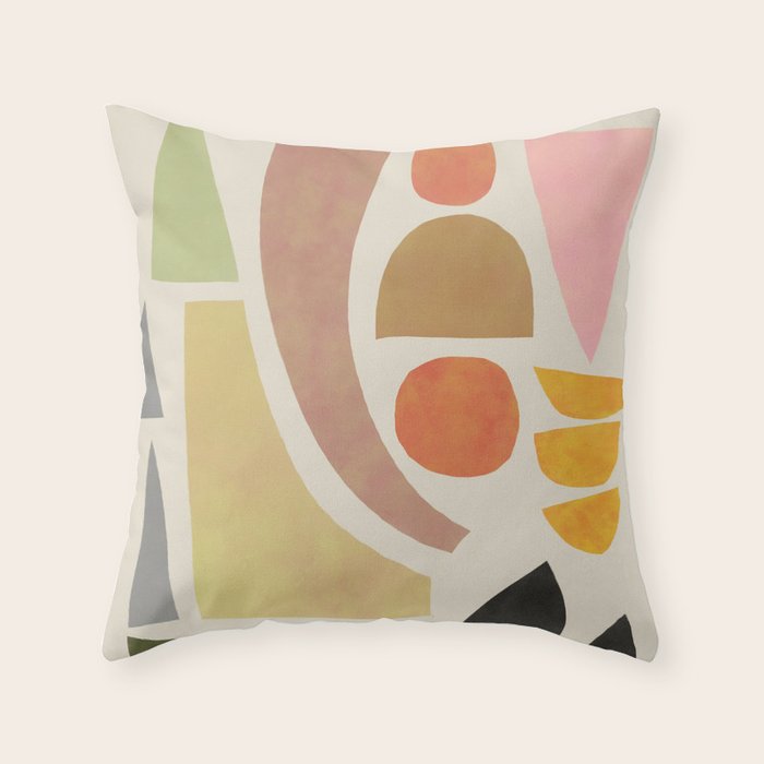 Abstraction Throw Pillow Gallery Image 6