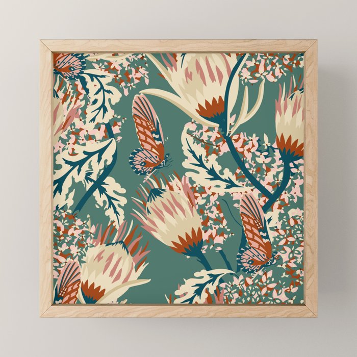 ZARAH BUTTERFLY Mini Art Print Gallery Image 1