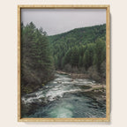 Adventure Forest River - Pacific Northwest Wanderlust Serving Tray Gallery Image 1