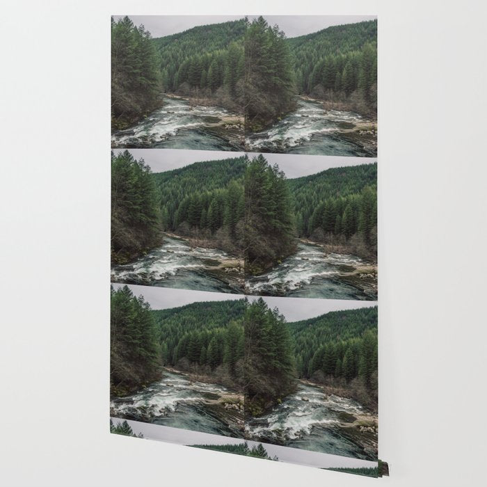 Adventure Forest River - Pacific Northwest Wanderlust Wallpaper Gallery Image 2