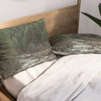Adventure Forest River - Pacific Northwest Wanderlust Pillow Sham Gallery Image 2