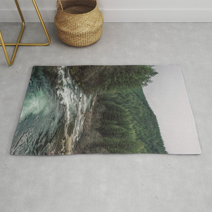 Adventure Forest River - Pacific Northwest Wanderlust Rug Gallery Image 1