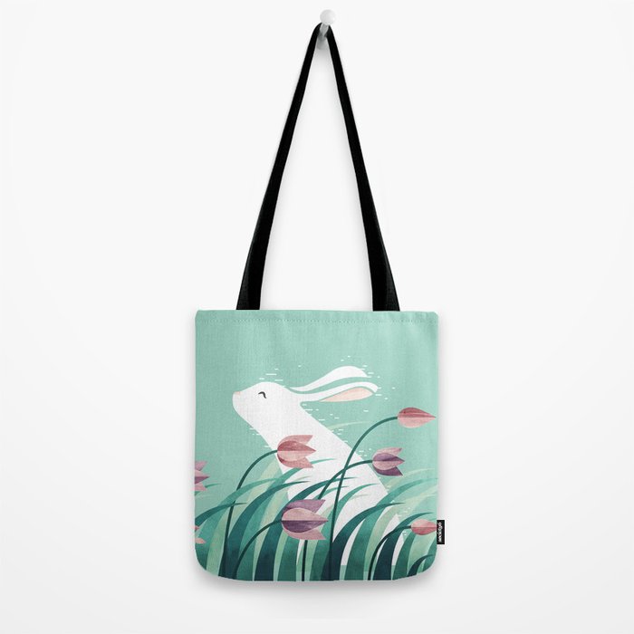 Rabbit, Resting Tote Bag Gallery Image 2