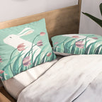 Rabbit, Resting Pillow Sham Gallery Image 2