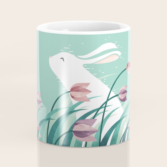 Rabbit, Resting Coffee Mug Gallery Image 4