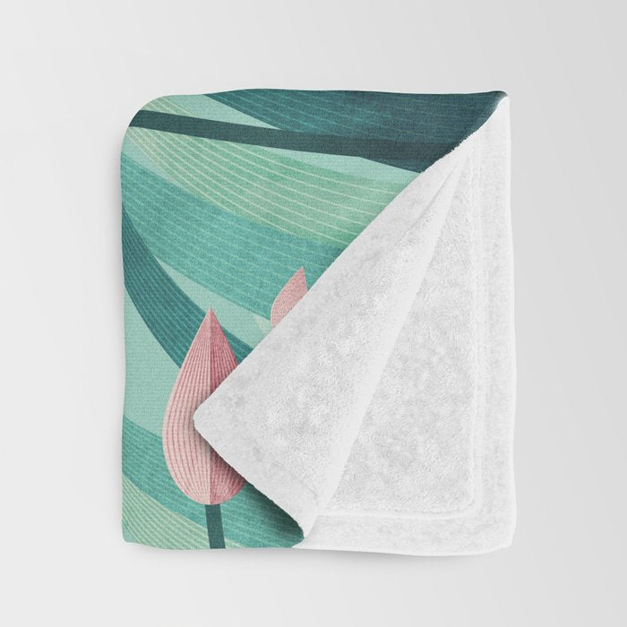 Rabbit, Resting Throw Blanket Gallery Image 3