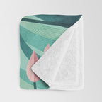 Rabbit, Resting Throw Blanket Gallery Image 3