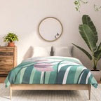 Rabbit, Resting Comforter Gallery Image 3