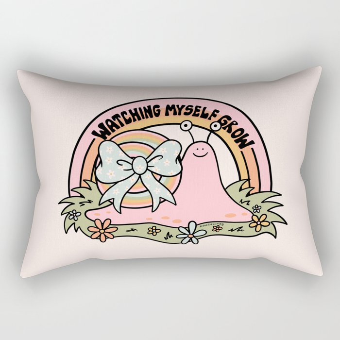 Watching Myself Grow Rectangular Pillow Gallery Image 2