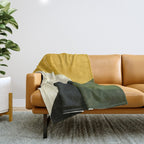 Abstract & Modern Shape Art 2 Throw Blanket Gallery Image 1
