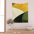 Abstract & Modern Shape Art 2 Wall Tapestry Gallery Image 2