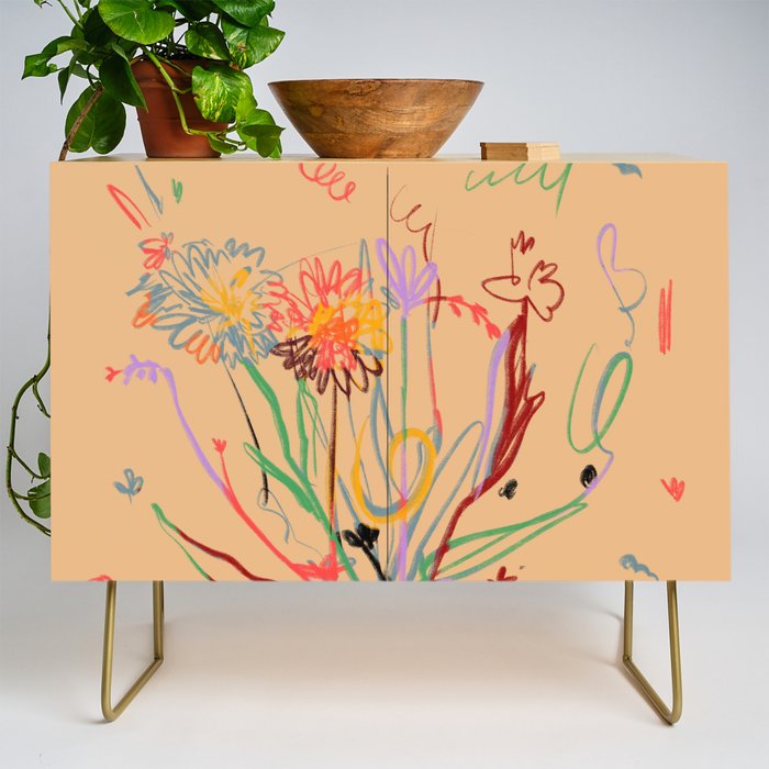 FLOWER FESTIVAL Credenza Gallery Image 1