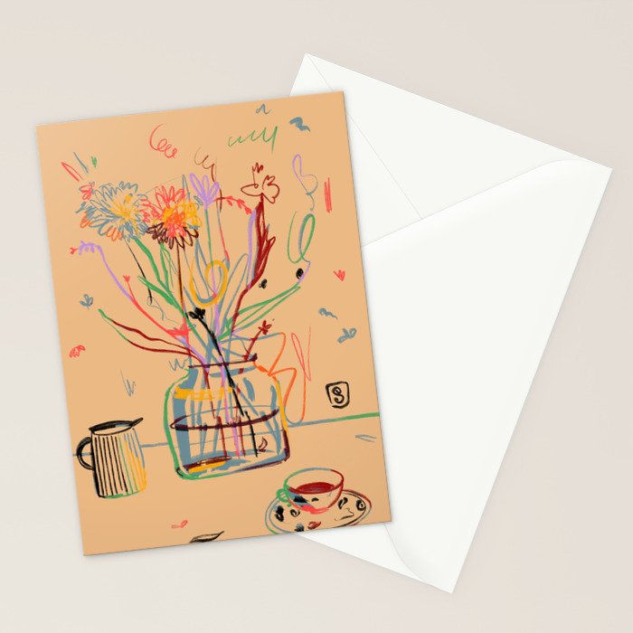 FLOWER FESTIVAL Stationery Card Gallery Image 2