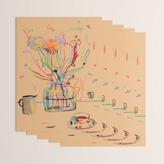 FLOWER FESTIVAL Wrapping Paper Gallery Image 3