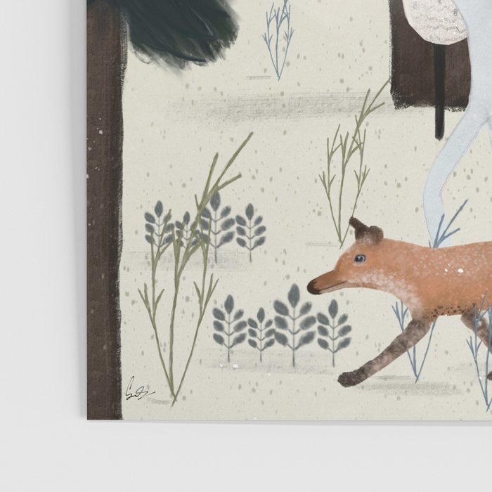 the fox and unicorn Poster Gallery Image 3