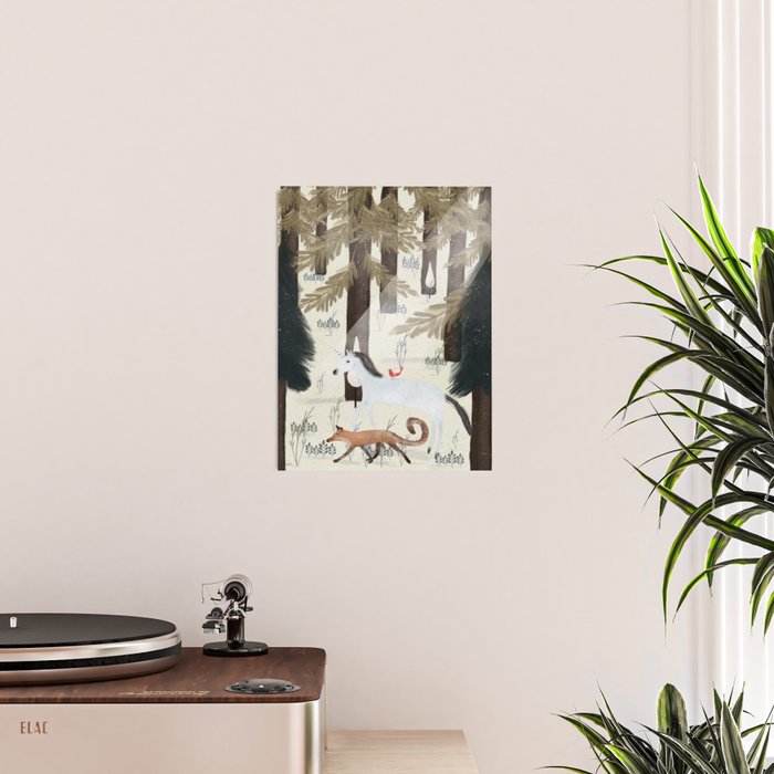 the fox and unicorn Poster Gallery Image 2