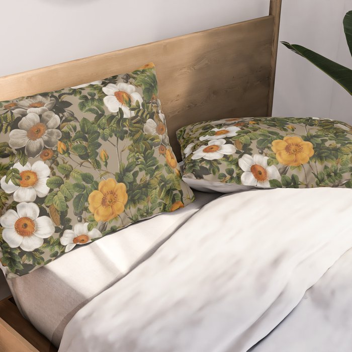 Daisy Garden Pillow Sham Gallery Image 2