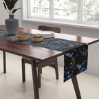 Night sky of stars abstract D Table Runner Gallery Image 2
