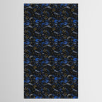 Night sky of stars abstract D Tablecloth Gallery Image 2