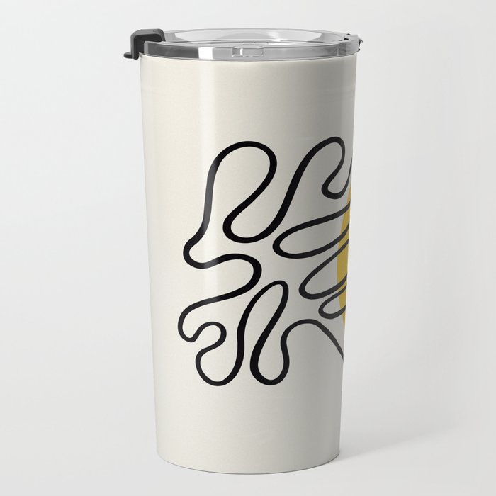 Sun Leaf: Matisse Edition | Mid Century Series Travel Mug Gallery Image 3