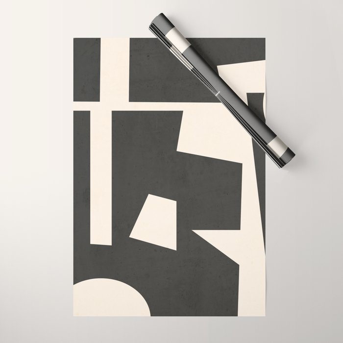 Minimal Abstract Art 31 Wrapping Paper Gallery Image 1