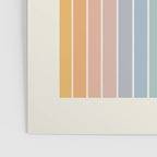 Gradient Arch XIII Retro Mid Century Modern Rainbow Poster Gallery Image 3