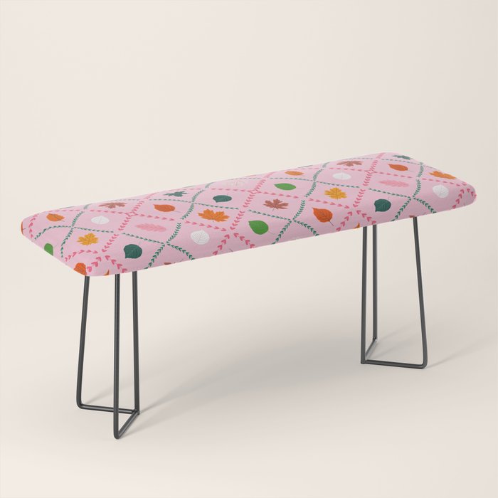 Autumn leaf color Bench Gallery Image 1