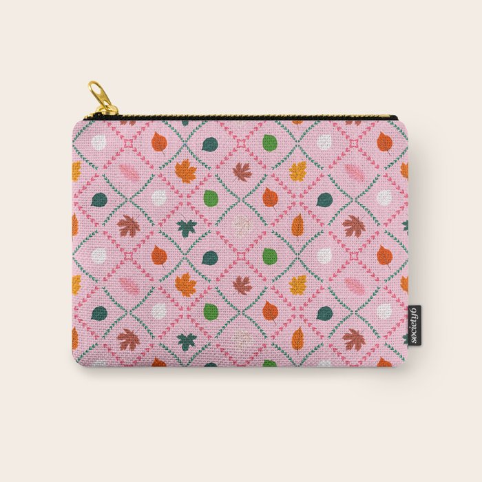 Autumn leaf color Carry All Pouch Gallery Image 1