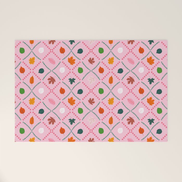 Autumn leaf color Welcome Mat Gallery Image 1