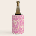 Gothic Halloween Damask - primrose and cream  Wine Chiller Gallery Image 3