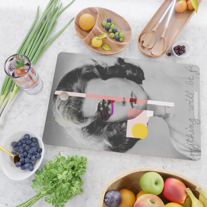 faded stars · jane d Cutting Board Gallery Image 2