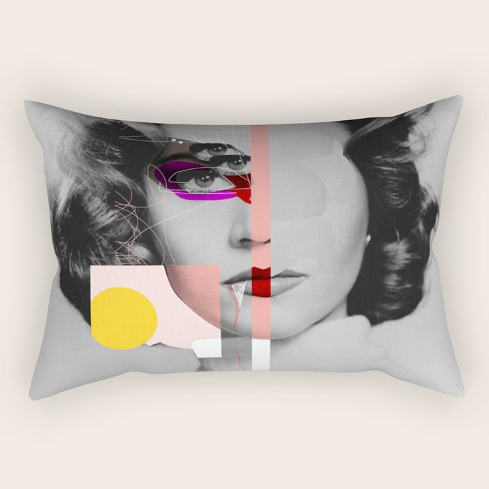 faded stars · jane d Rectangular Pillow Gallery Image 1
