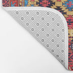 Baluch Khorasan Antique Tribal Persian Rug Print Bath Mat Gallery Image 2