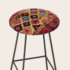 Baluch Khorasan Antique Tribal Persian Rug Print Stool Gallery Image 2