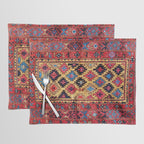 Baluch Khorasan Antique Tribal Persian Rug Print Placemat Gallery Image 1