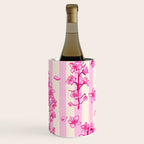 Retro Pink Cherry Blossoms Wine Chiller Gallery Image 3
