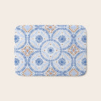Boho Tiles Mandala Bath Mat Gallery Image 1