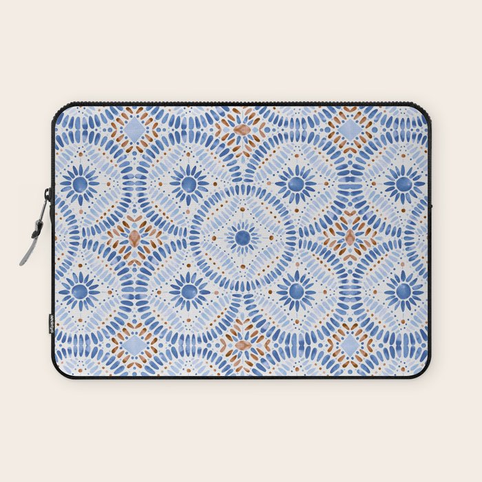 Boho Tiles Mandala Laptop Sleeve Gallery Image 1