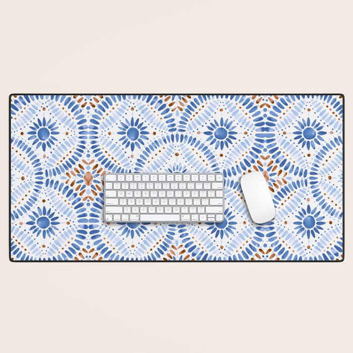 Boho Tiles Mandala Desk Mat Gallery Image 1