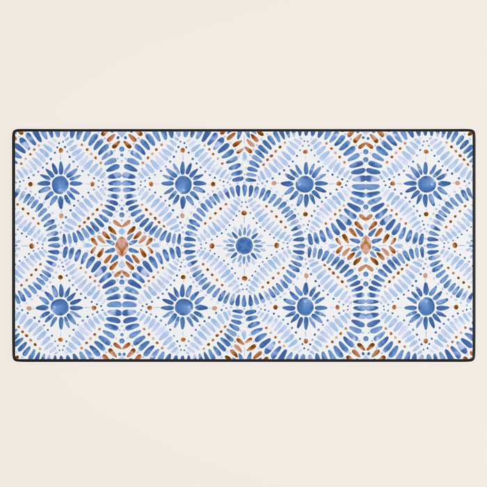 Boho Tiles Mandala Desk Mat Gallery Image 3