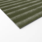 Ribbed (Olive Green) Welcome Mat Gallery Image 2