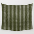 Ribbed (Olive Green) Wall Tapestry Gallery Image 4